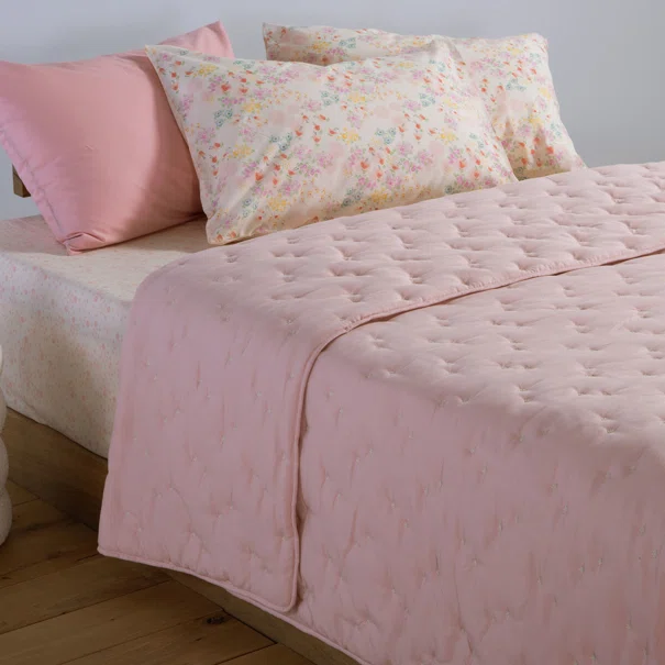 Κουβερλί Ημίδιπλο (180x240) Nef-Nef Homeware Special Flower