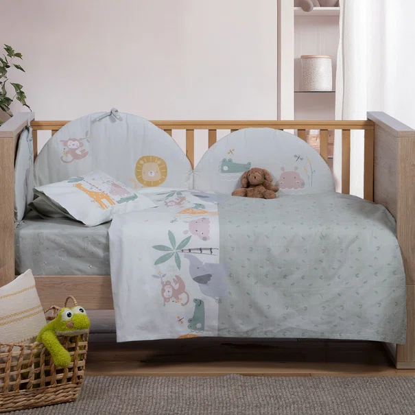 Πάντα Κούνιας (187x40) 2 Όψεων Nef-Nef Homeware Baby Savana