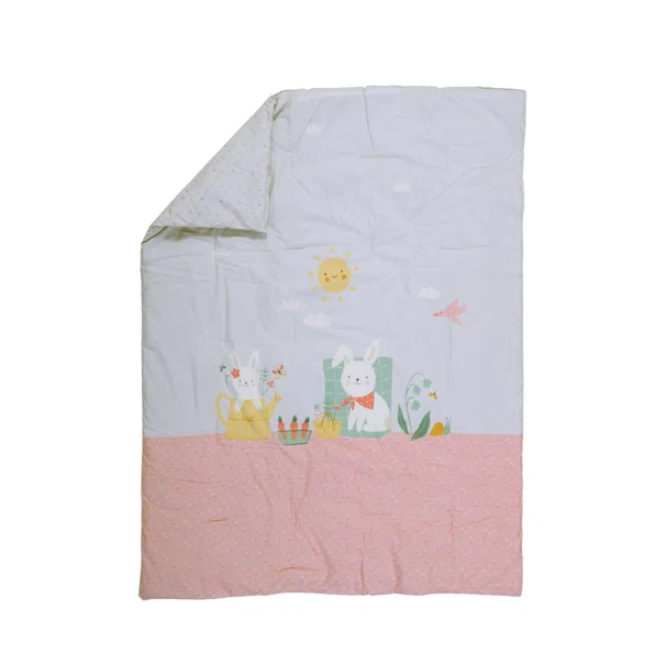 Κουβερλί Κούνιας (110x140) 2 Όψεων Nef-Nef Homeware Baby Pic Nic Together