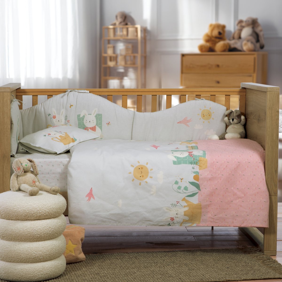 Πάντα Κούνιας (187x40) 2 Όψεων Nef-Nef Homeware Baby Pic Nic Together