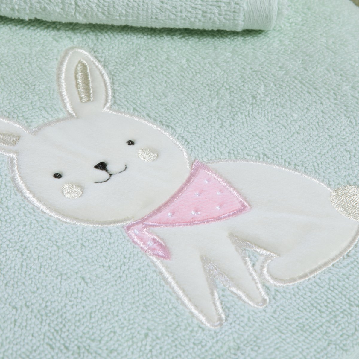 Παιδικές Πετσέτες (Σετ 2Τμχ) Nef-Nef Homeware Pic Nic Together 420Gsm Βρεφικά Προίκα Μωρού - Βρεφικές Spitishop