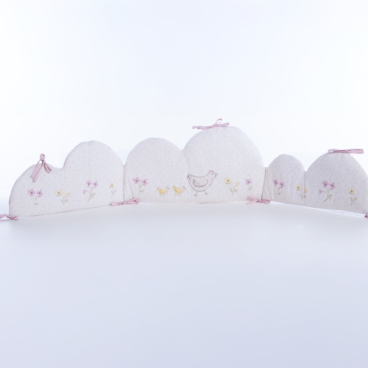Πάντα Κούνιας (187X40) 2 Όψεων Nef-Nef Homeware Baby Cute Sweet Βρεφικά Προίκα Μωρού Πάντες Βρεφικές Spitishop