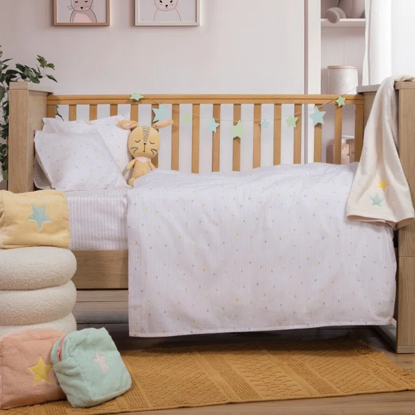 Σεντόνια Κούνιας (Σετ) Nef-Nef Homeware Baby Happy