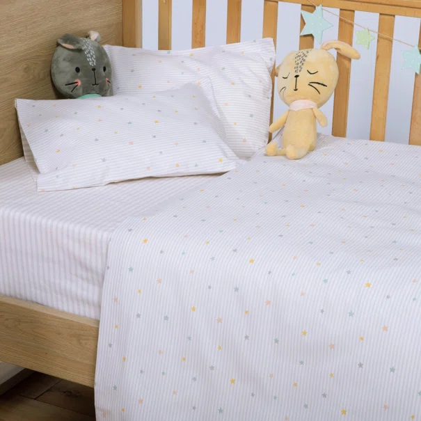 Σεντόνια Κούνιας (Σετ) Nef-Nef Homeware Baby Happy