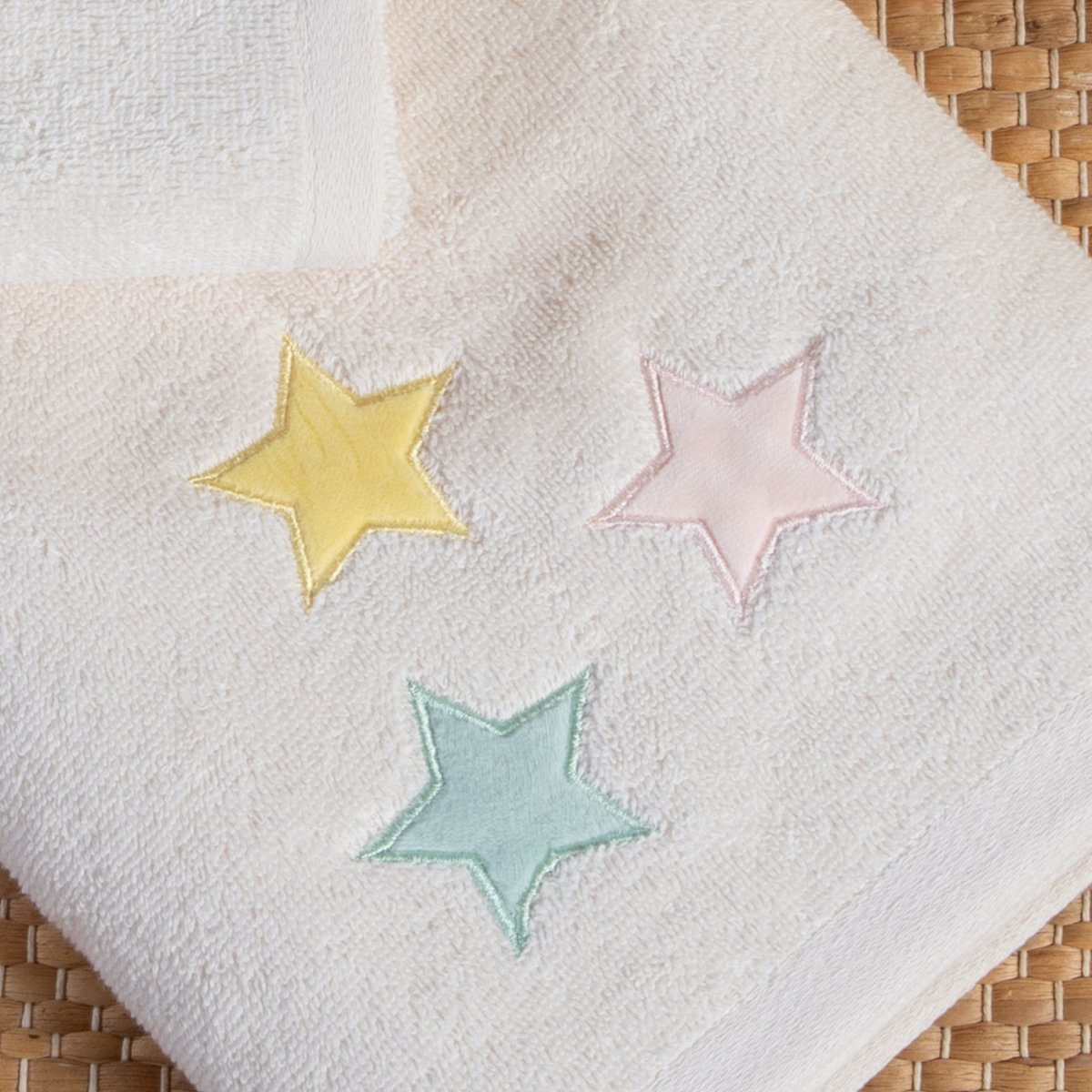 Παιδικές Πετσέτες (Σετ 2Τμχ) Nef-Nef Homeware Happy 420Gsm Βρεφικά Προίκα Μωρού - Βρεφικές Spitishop