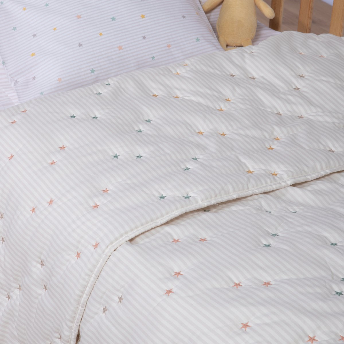 Κουβερλί Λίκνου (80x110) Nef-Nef Homeware Baby Happy