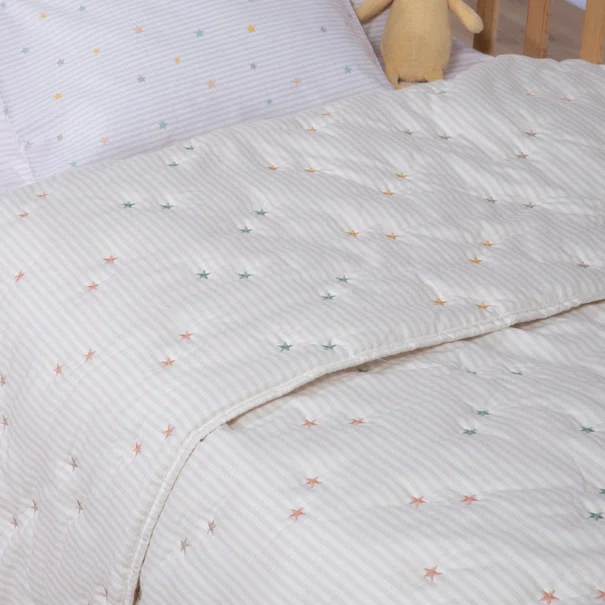 Κουβερλί Λίκνου (80x110) Nef-Nef Homeware Baby Happy