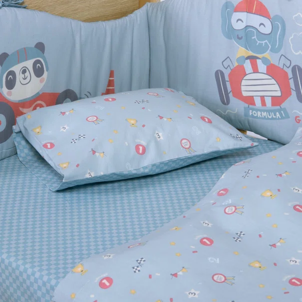 Σεντόνια Κούνιας (Σετ) Nef-Nef Homeware Baby Super Boy
