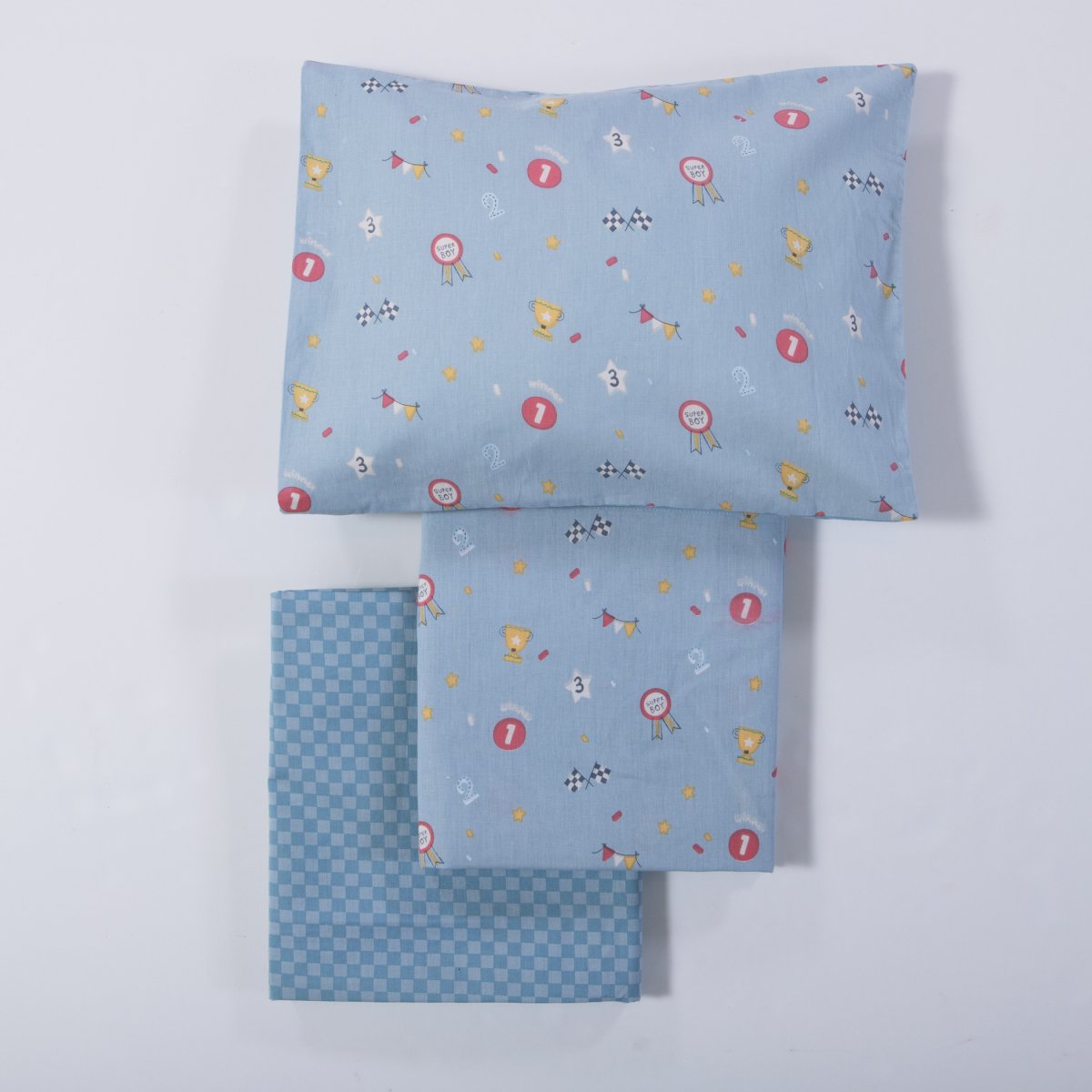 Σεντόνια Κούνιας (Σετ) Nef-Nef Homeware Baby Super Boy Βρεφικά Προίκα Μωρού Nef - Spitishop
