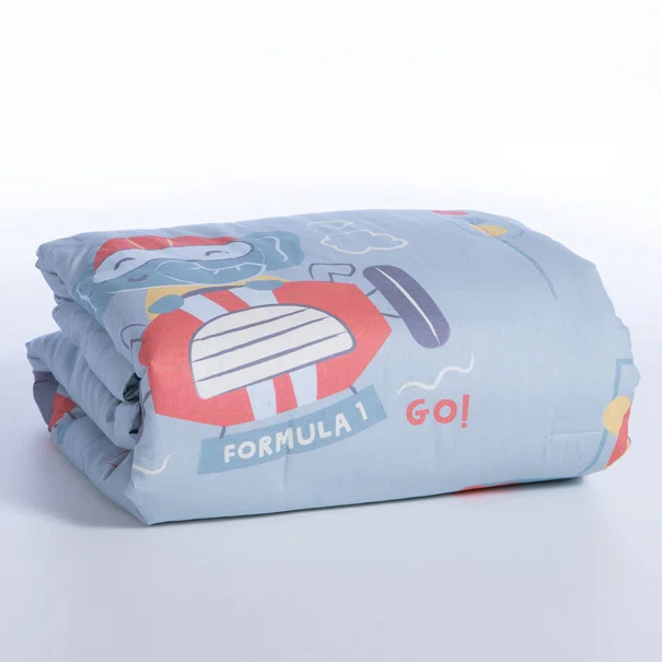 Κουβερλί Κούνιας (110x140) 2 Όψεων Nef-Nef Homeware Baby Super Boy