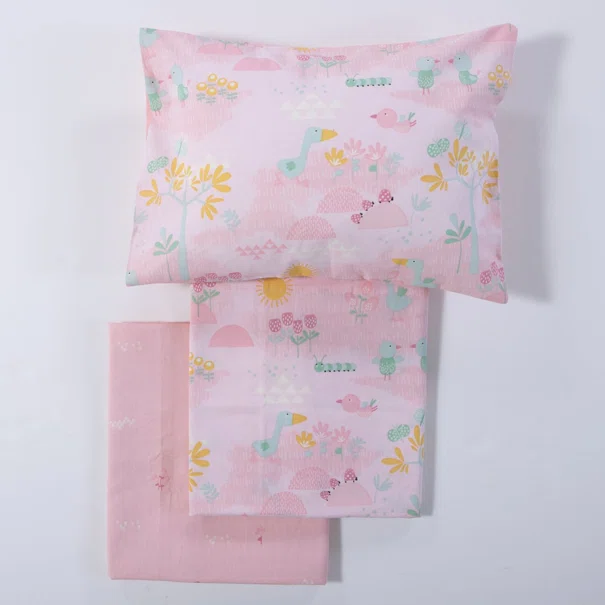 Σεντόνια Κούνιας (Σετ) Nef-Nef Homeware Baby Spring Happiness
