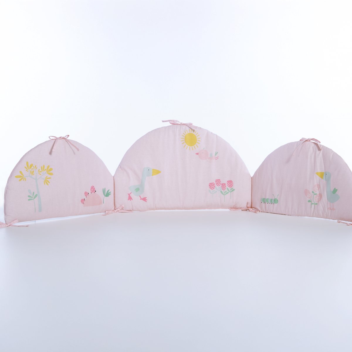 Πάντα Κούνιας (187X40) 2 Όψεων Nef-Nef Homeware Baby Spring Happiness Βρεφικά Προίκα Μωρού Πάντες Βρεφικές Spitishop