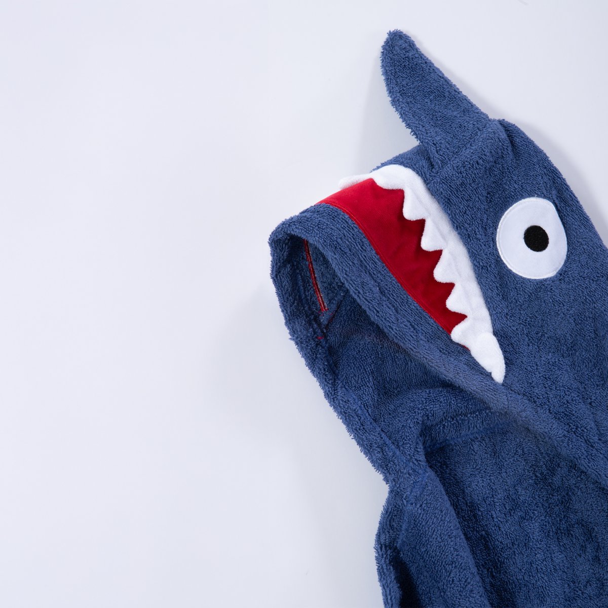 Βρεφική Κάπα (70X120) Nef-Nef Homeware Shark Misty Blue Βρεφικά Προίκα Μωρού Κάπες Βρεφικές Spitishop