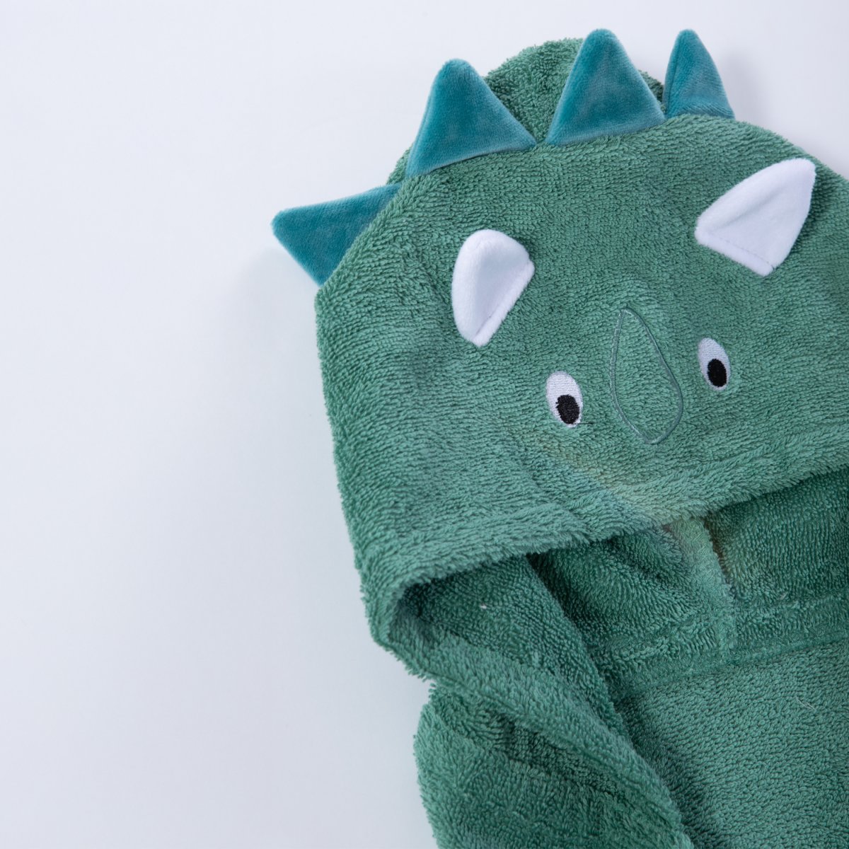 Βρεφική Κάπα (70X120) Nef-Nef Homeware Dino Green Βρεφικά Προίκα Μωρού Κάπες Βρεφικές Spitishop