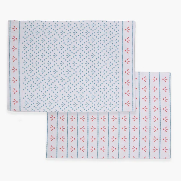 Σουπλά 2 Όψεων (33x48) Nef-Nef Homeware Ishmar Ecru - Aqua