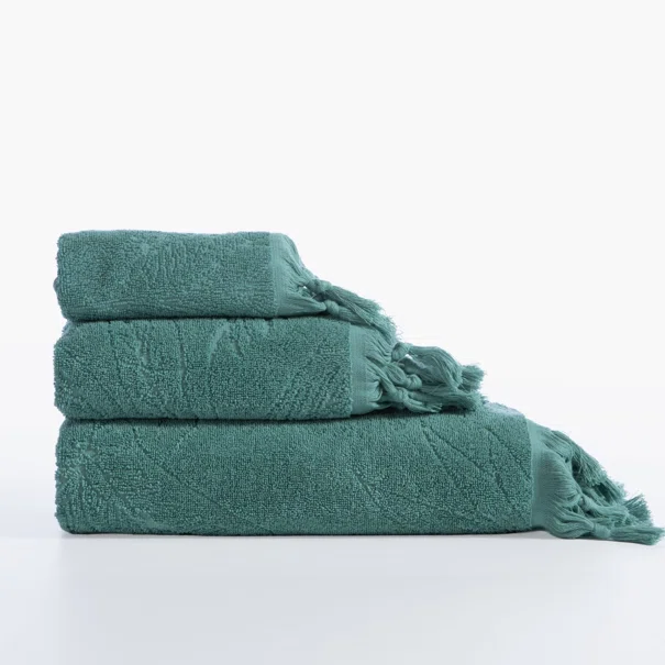 Πετσέτα Προσώπου (50x90) Nef-Nef Homeware Blue Charisma Green 550gsm