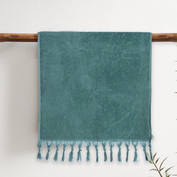 Πετσέτα Προσώπου (50x90) Nef-Nef Homeware Blue Charisma Green 550gsm