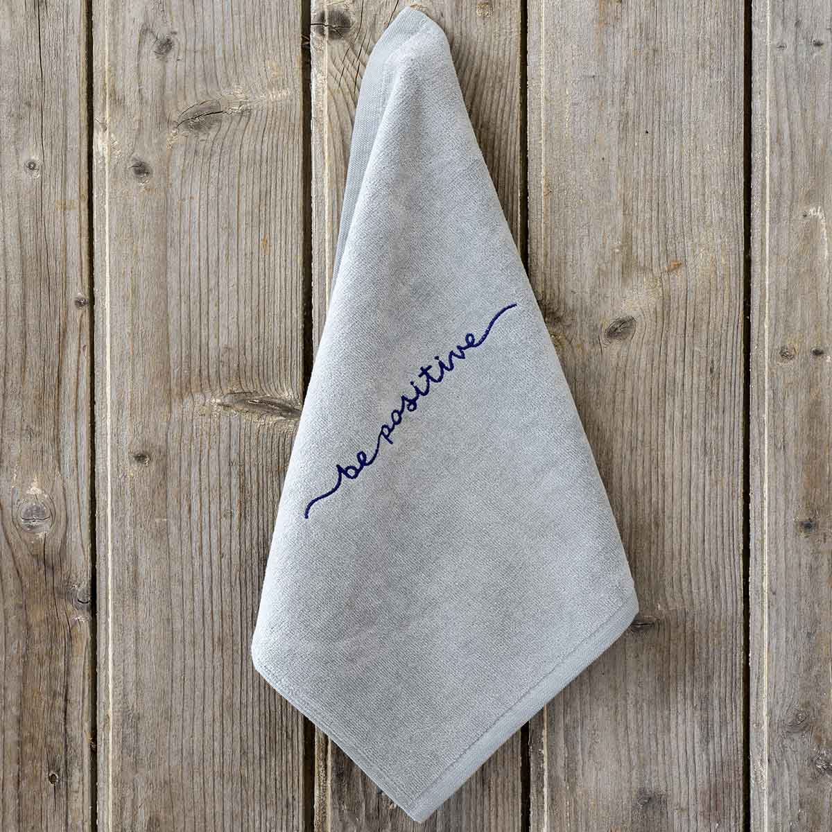 Λαβέτες (Σετ 2τμχ) Nima Bath Be Positive 450gsm