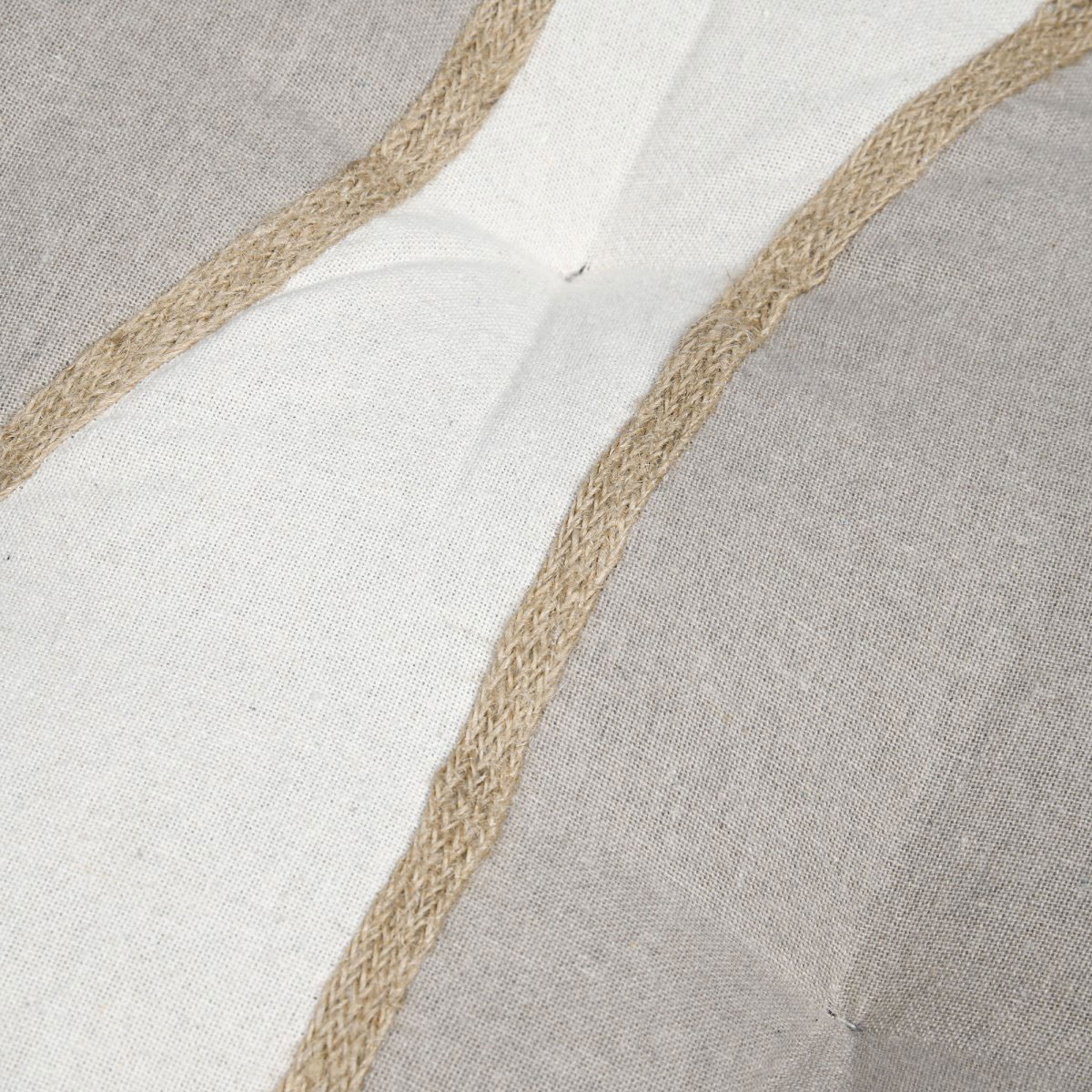 Μαξιλάρα Δαπέδου (45X45X10) S-F Blokken Naturel C5D835001 Λευκά Είδη Σαλονιού Μαξιλάρια Spitishop