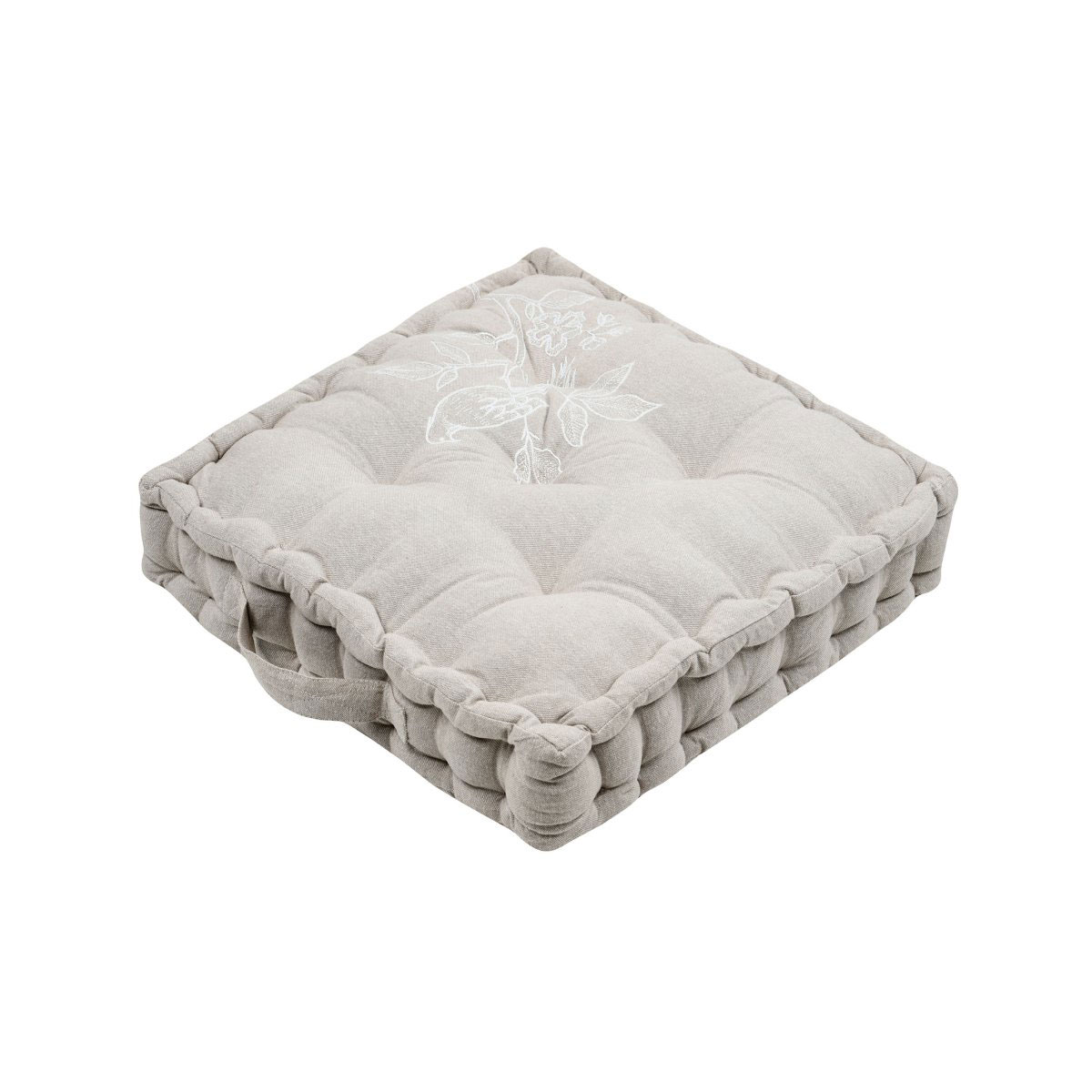 Μαξιλάρα Δαπέδου (45X45X10) S-F Clarine Beige C5D445002 Λευκά Είδη Σαλονιού Μαξιλάρια Spitishop