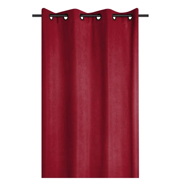 Κουρτίνα (140x260) Με Τρουκς S-F Harvard Rouge R6C817005