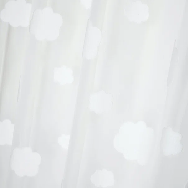 Κουρτίνα (140x260) Με Τρουκς S-F Moby Blanc R6E077001VL