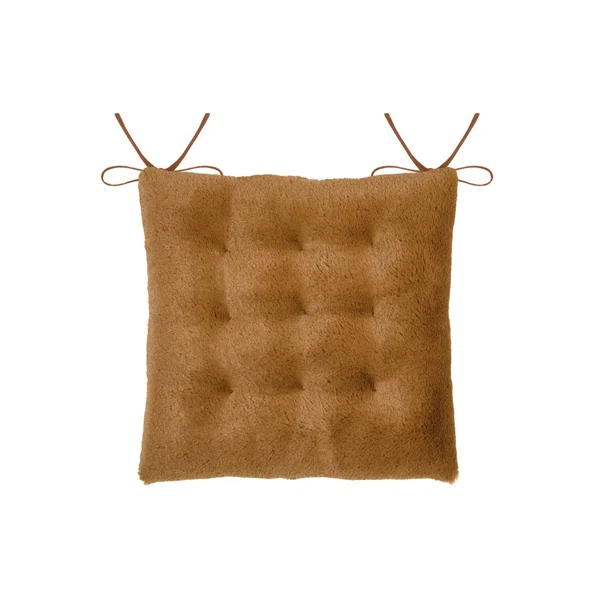 Γούνινο Μαξιλάρι Καρέκλας (40x40) S-F Asgard Camel CUD351003GAL