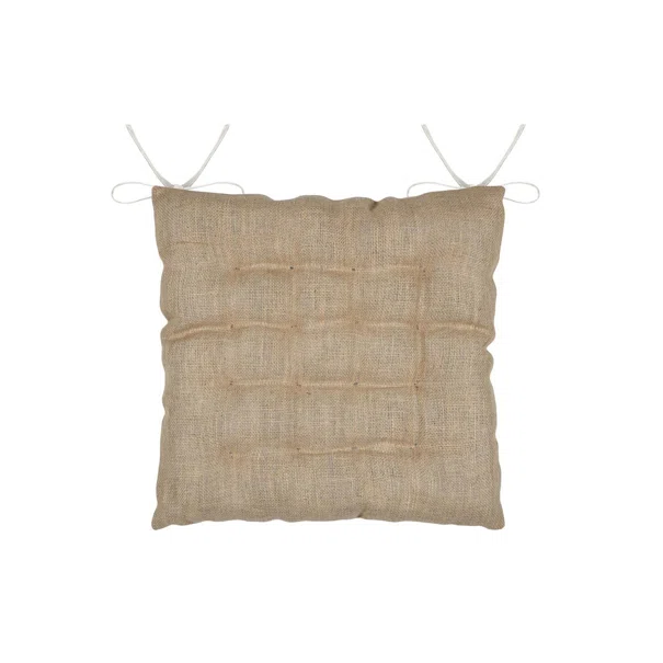 Μαξιλάρι Καρέκλας 2 Όψεων (38x38) S-F Cambodge Jute CE127007