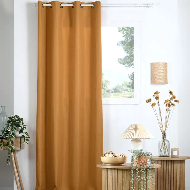 Κουρτίνα (135x240) Με Τρουκς S-F Milton Mustard R6D965003