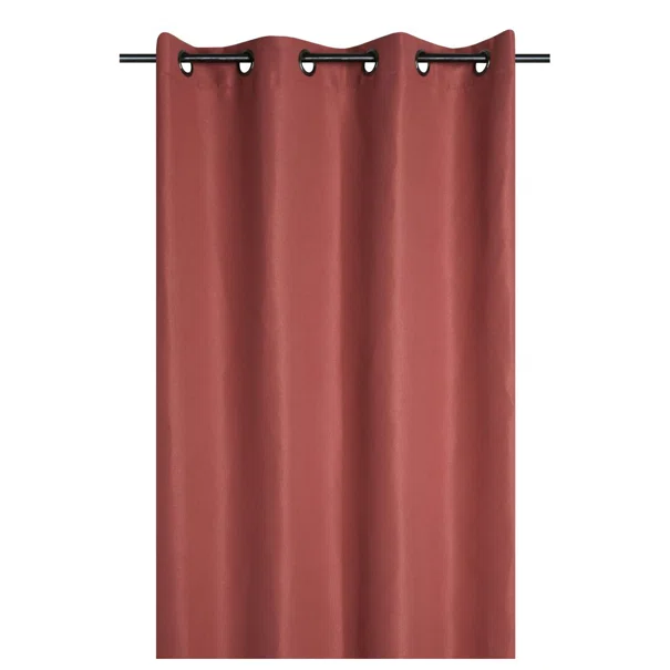 Κουρτίνα (135x240) Με Τρουκς S-F Milton Terracotta R6D965004