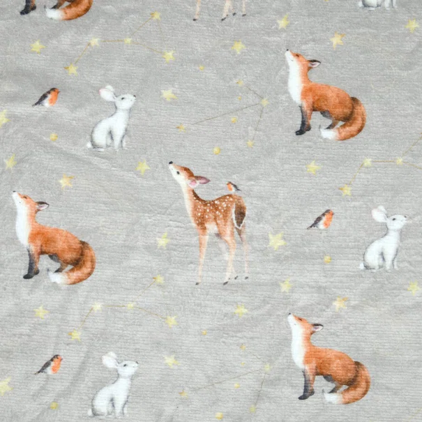 Κουβέρτα Fleece Αγκαλιάς Με Γουνάκι (70x100) S-F Ferdinand Naturel P2D929001