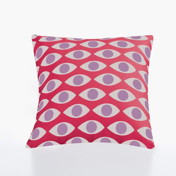 Διακοσμητική Μαξιλαροθήκη (40x40) Nef-Nef Homeware Option Fuchsia