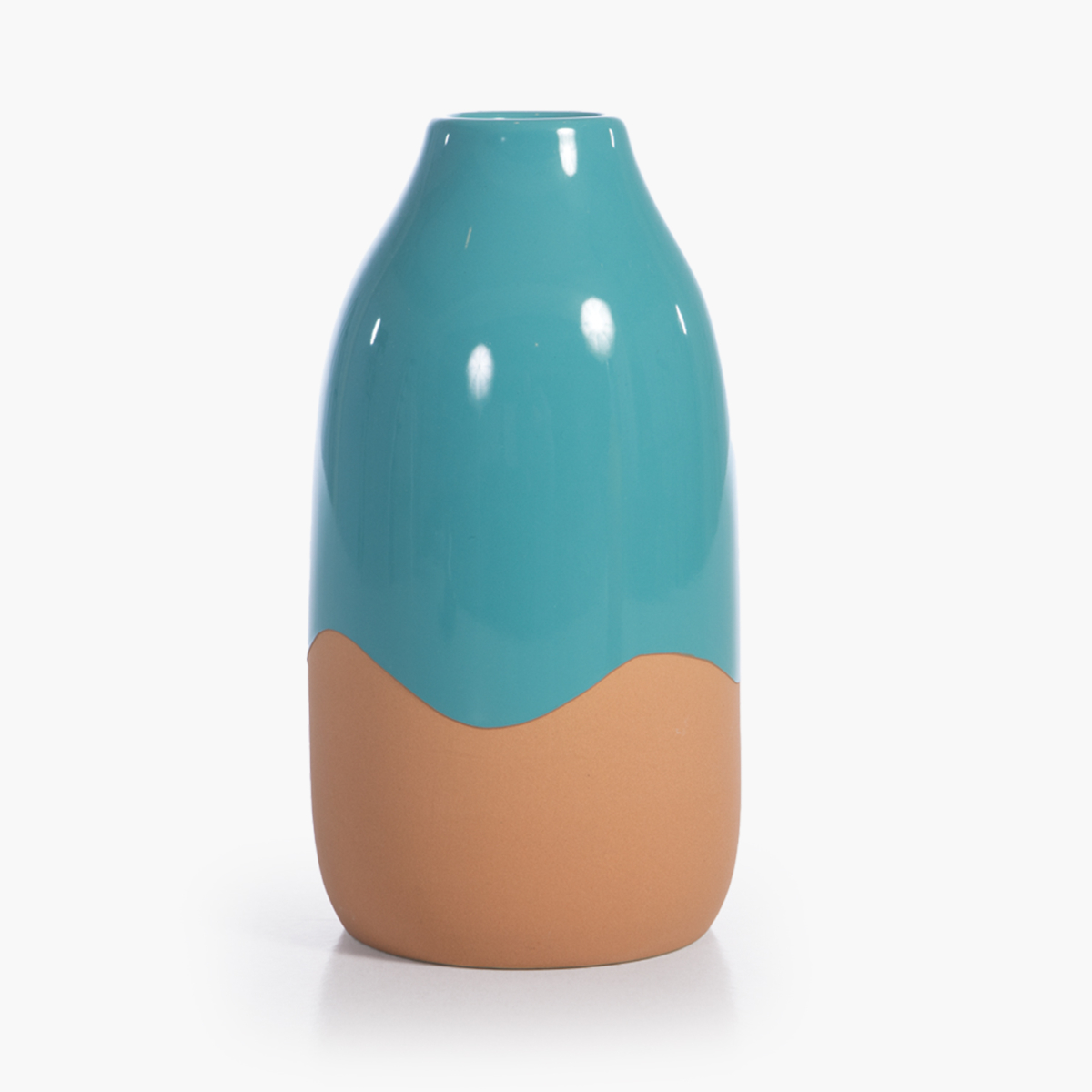 Διακοσμητικό Βάζο (Φ11x21.5) Nef-Nef Homeware Menza Aqua