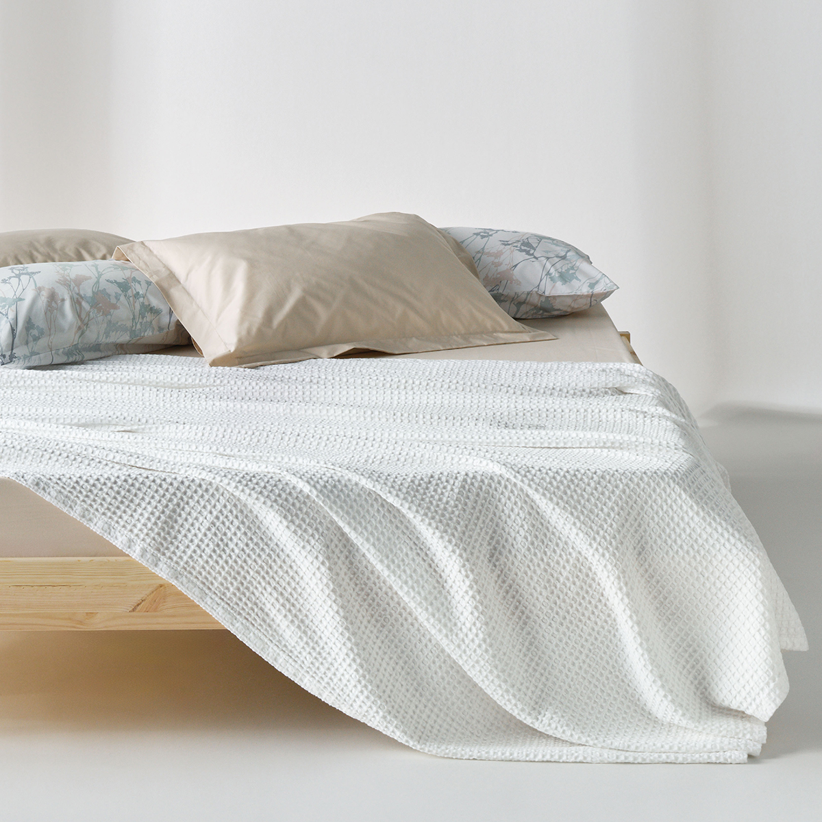 Κουβέρτα Πικέ King Size (260x240) Kentia Loft Cecilia 00 White