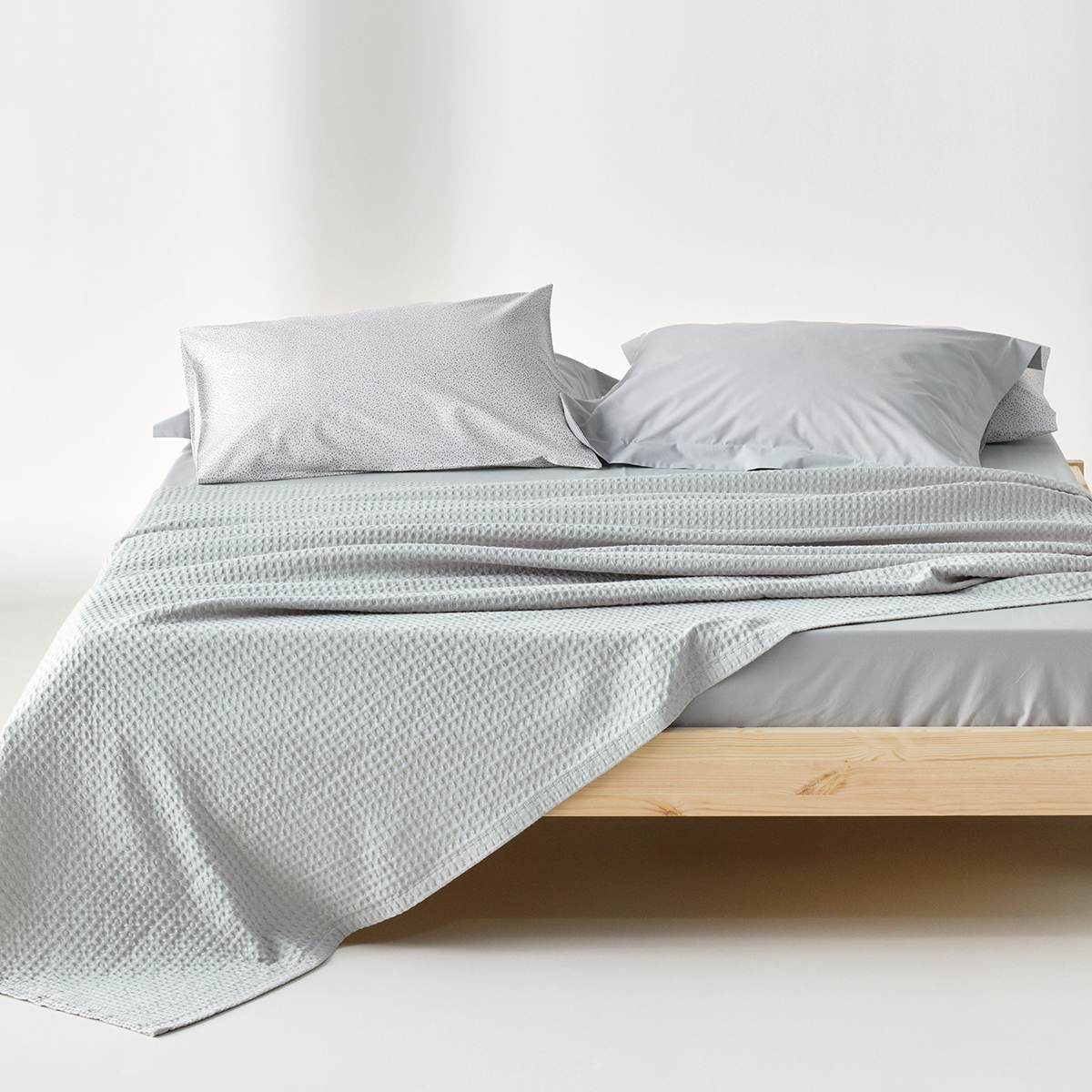 Κουβέρτα Πικέ King Size (260x240) Kentia Loft Cecilia 22 Grey