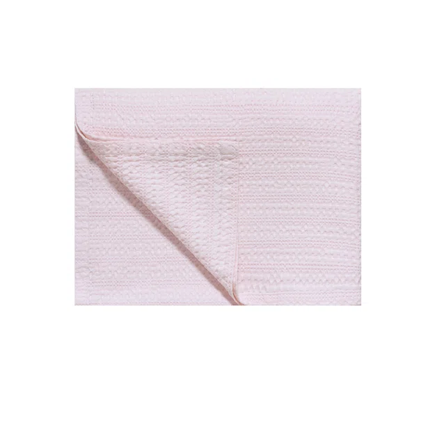 Κουβέρτα Πικέ Μονή (160x240) Kentia Loft Emery 14 Baby Pink