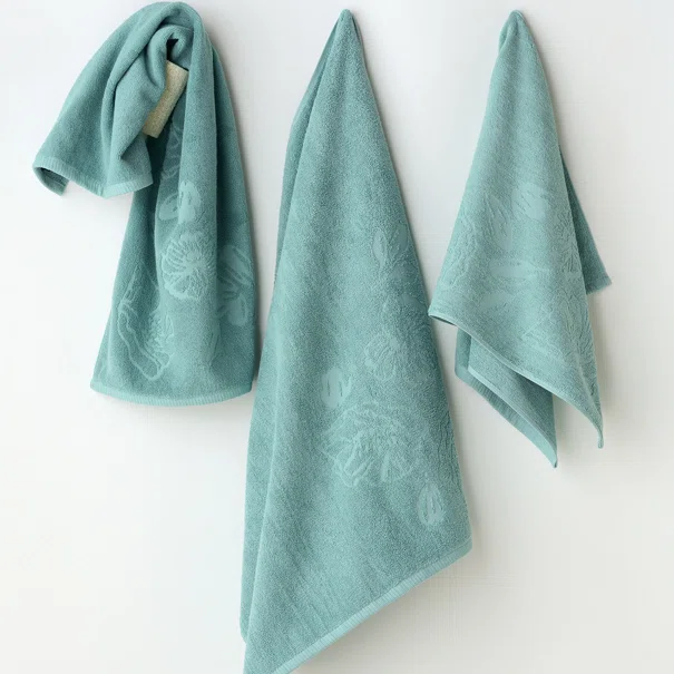Πετσέτα Προσώπου (50x90) Kentia Stylish Izmir 33 Blue 500gsm