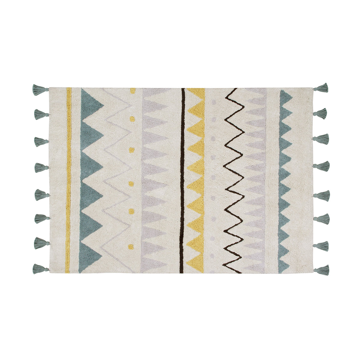 Χαλί All Season (140x200) Lorena Canals Azteca Natural-Vintage Blue