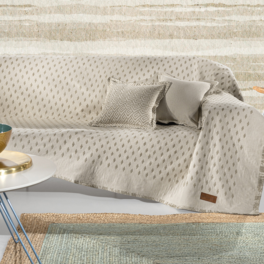 Ριχτάρι Καναπέ Διθέσιου (180x250) Guy Laroche Diamond Linen
