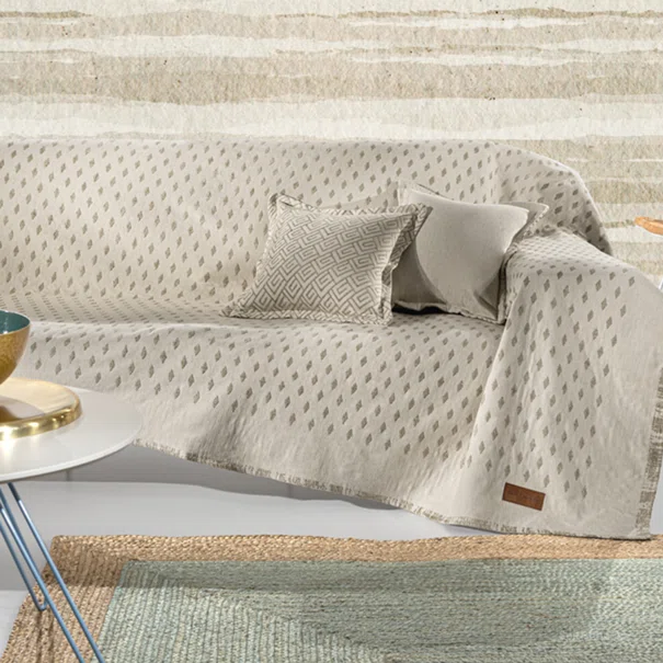 Ριχτάρι Καναπέ Διθέσιου (180x250) Guy Laroche Diamond Linen