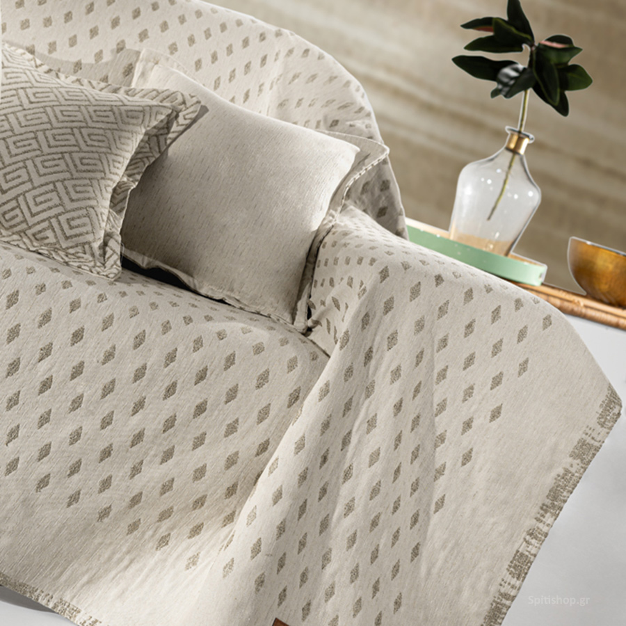 Ριχτάρι Καναπέ Διθέσιου (180x250) Guy Laroche Diamond Linen