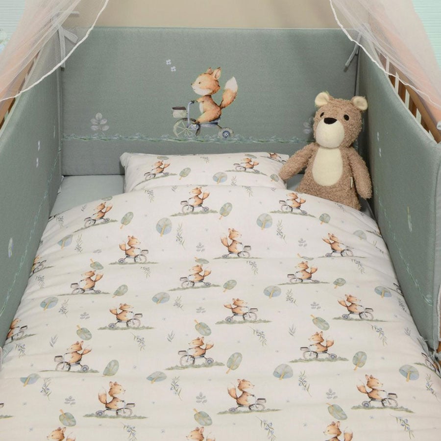 Παπλωματοθήκη + Πάπλωμα Κούνιας Baby Oliver Design 423
