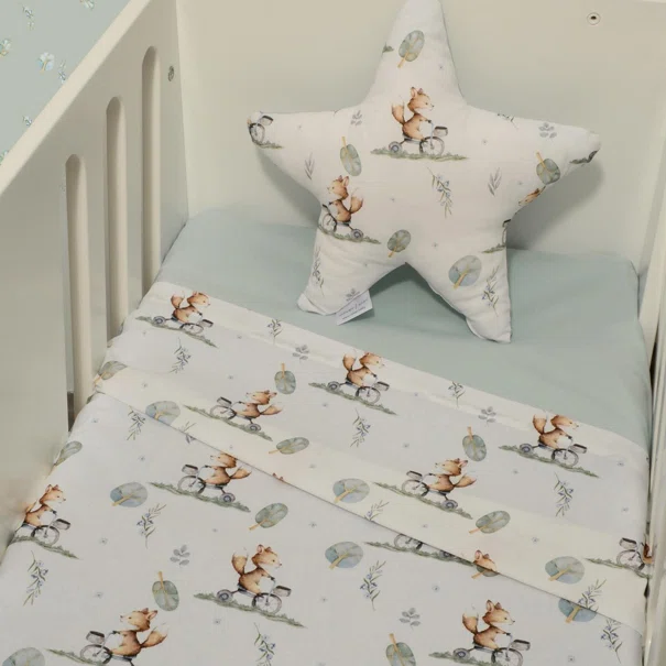Σεντόνια Λίκνου (Σετ) Baby Oliver Design 423