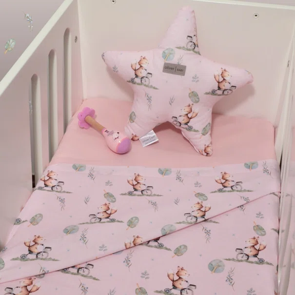 Σεντόνια Λίκνου (Σετ) Baby Oliver Design 426