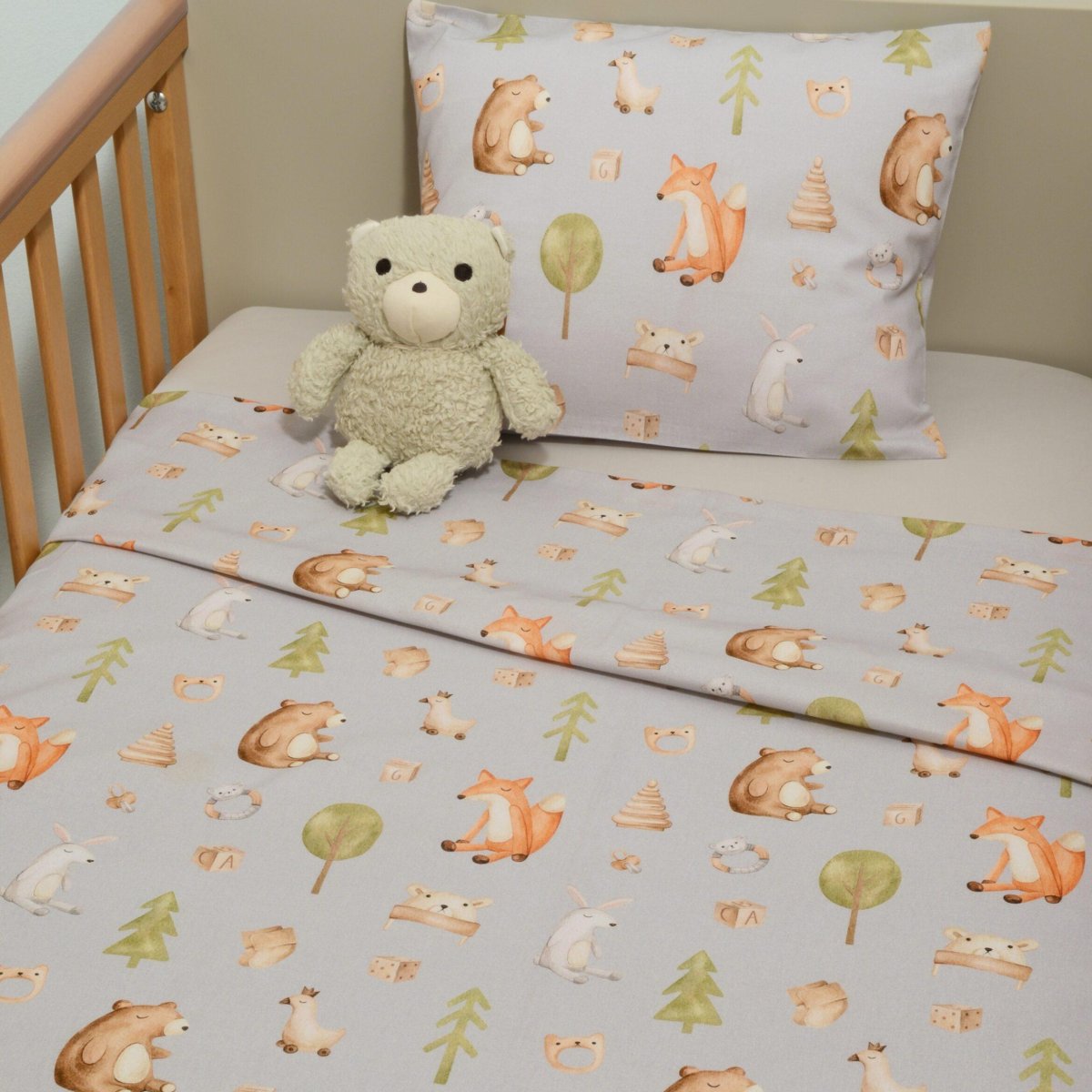 Σεντόνια Κούνιας (Σετ) Baby Oliver Design 427