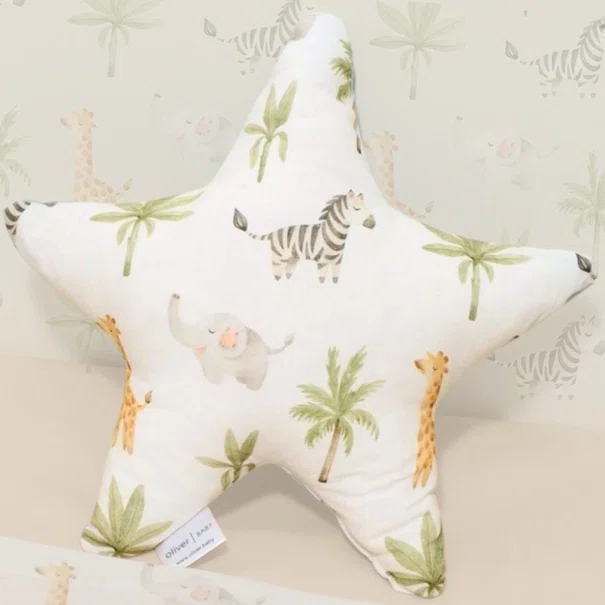 Διακοσμητικό Μαξιλάρι (37x37) Baby Oliver Αστέρι Design 424