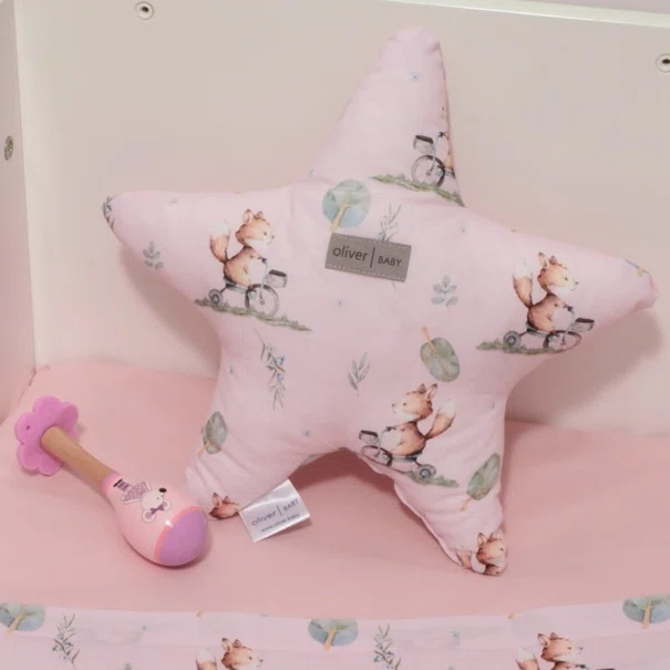 Διακοσμητικό Μαξιλάρι (37x37) Baby Oliver Αστέρι Design 426