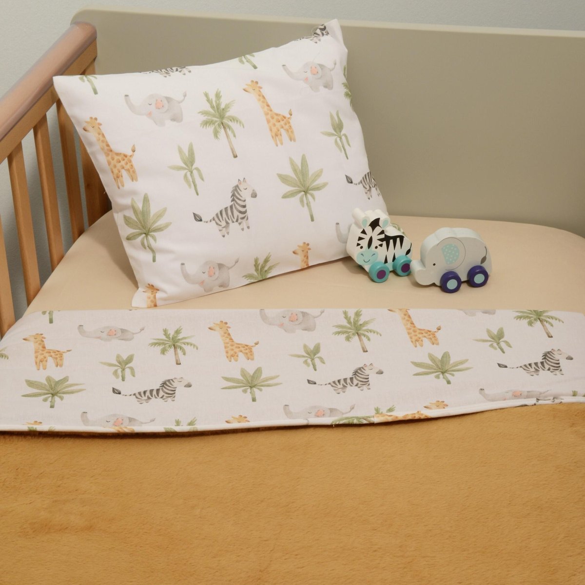 Κουβέρτα Βελουτέ Κούνιας (100x150) 2 Όψεων Baby Oliver Design 424