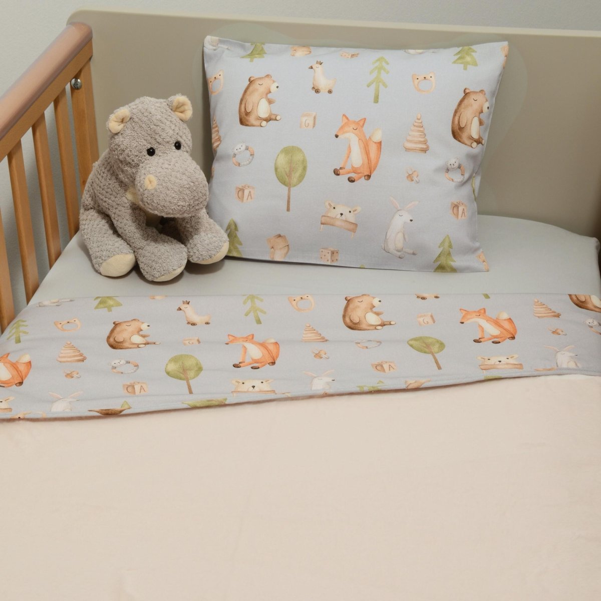Κουβέρτα Βελουτέ Αγκαλιάς (75x95) 2 Όψεων Baby Oliver Design 427