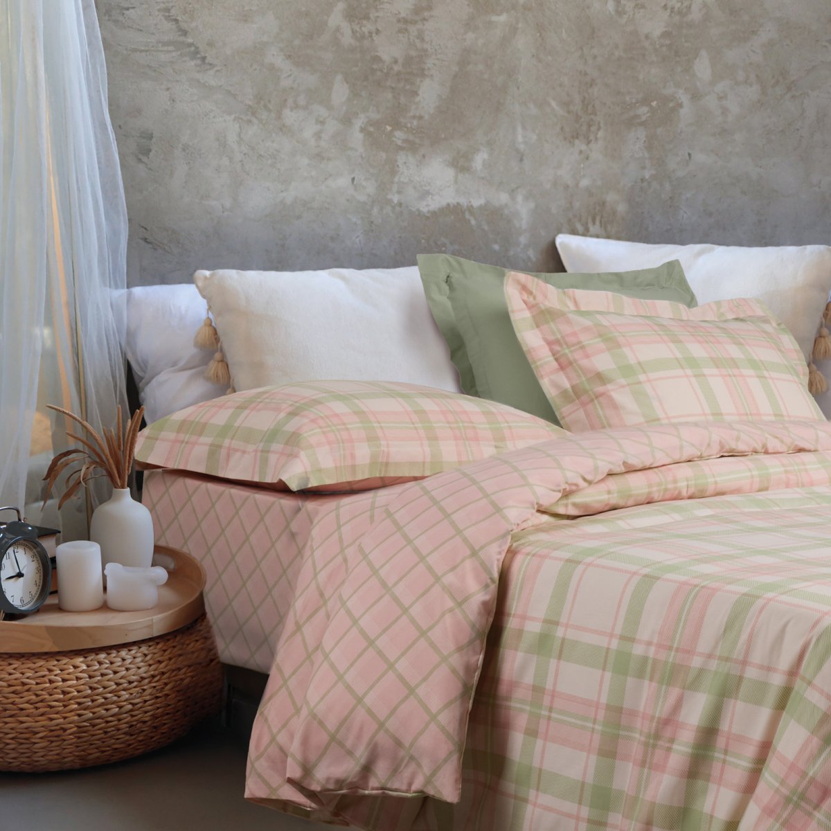 Σεντόνια Ημίδιπλα (Σετ) Das Home Casual 5443